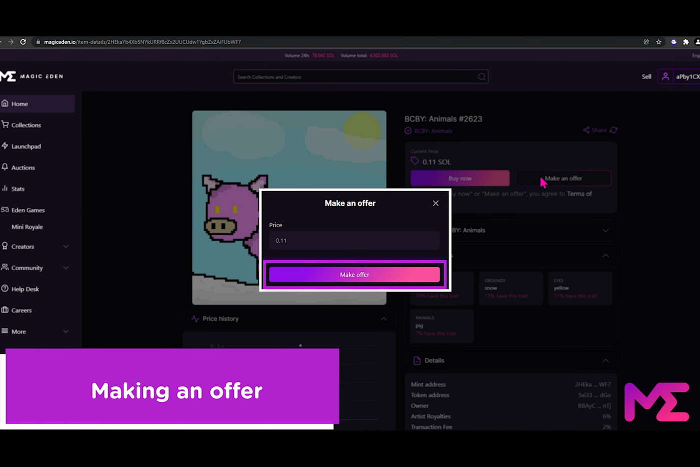 Guidelines for minting NFT on Magic Eden | by DragonWar Official | Medium