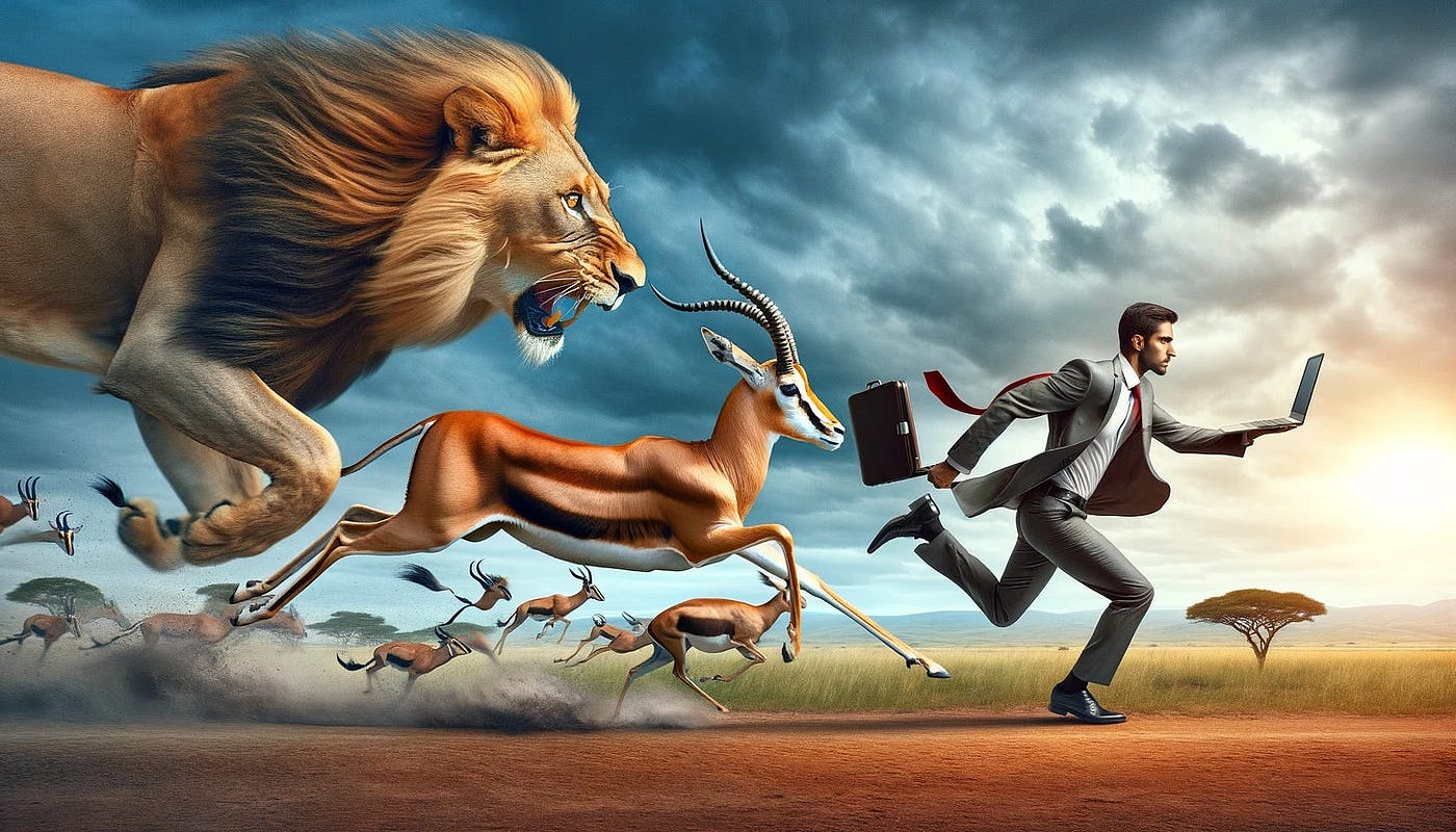 Hunt Like a Lion. An animal analogy to increase… | by Jack Purdy | Medium