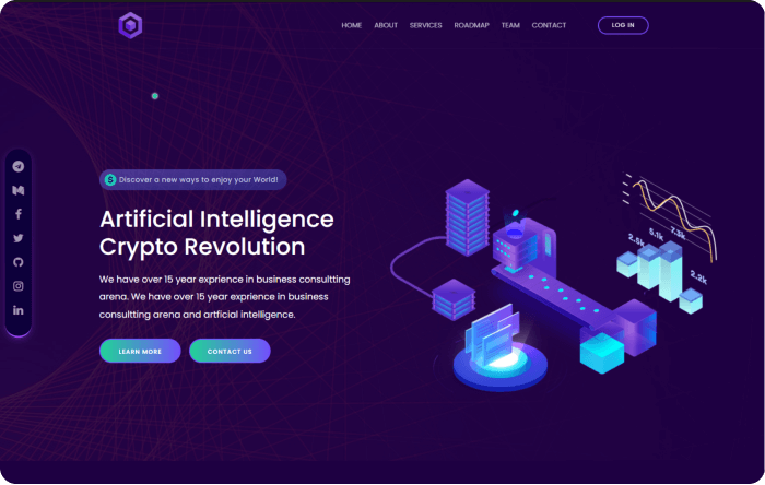8 Useful React Templates For Cryptocurrency Businesses | by UI-Lib | Medium