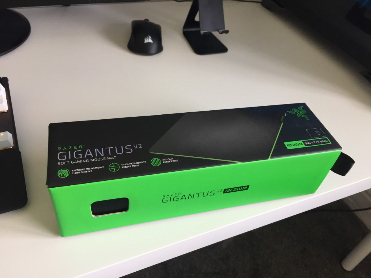 Razer Gigantus V2 Medium Review. After being on my Corsair MM800 RGB… | by  Luke Freeman | Medium