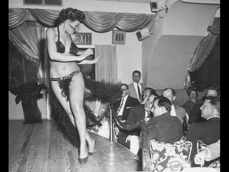 1950s Strippers Porn - Evolution of Stripping. Strippers & Exotic Dancing 101 | by Atlanta  Strippers R' Us | Medium