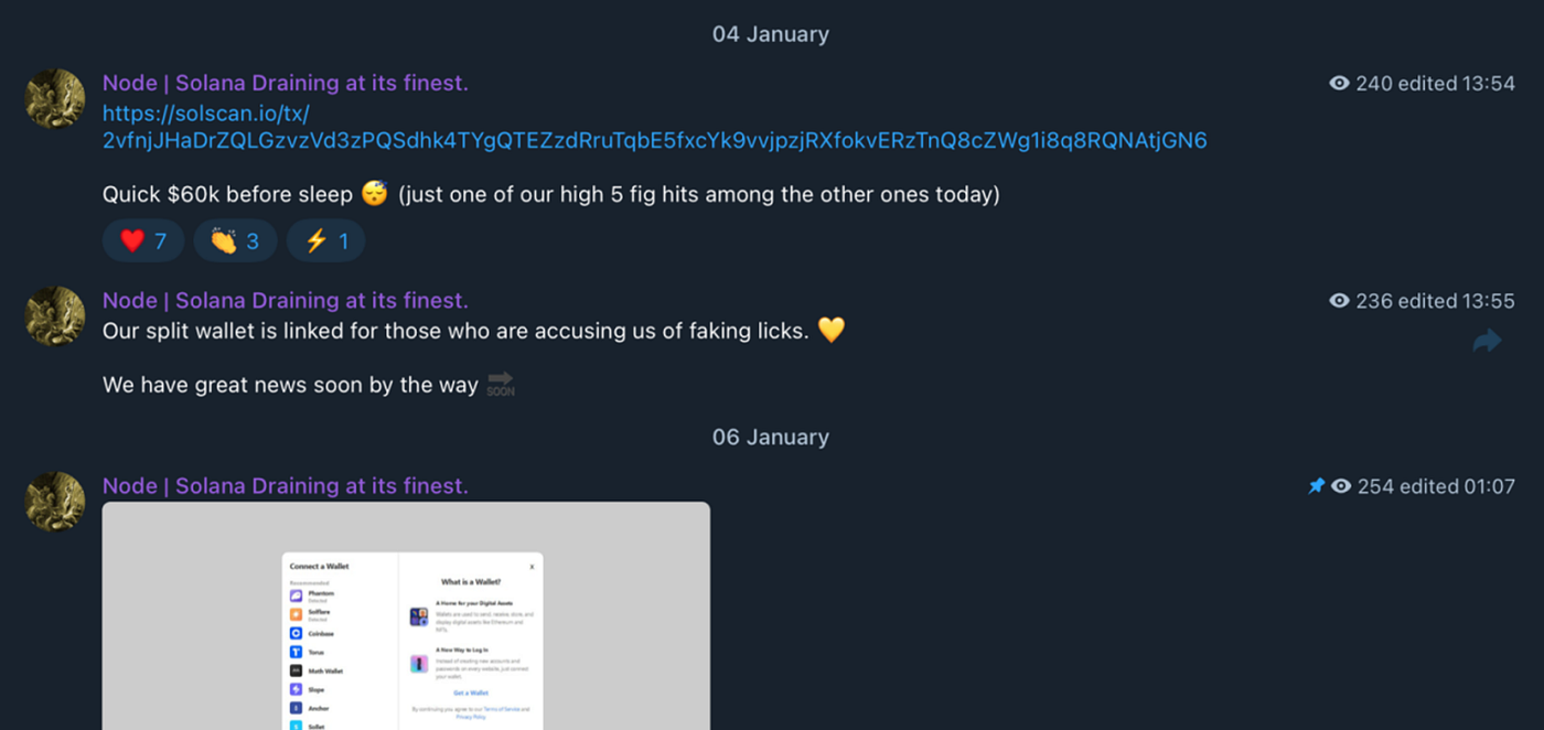 Exposing Solana Scammers: Scams and Phishing | by GoPlus Security | Medium
