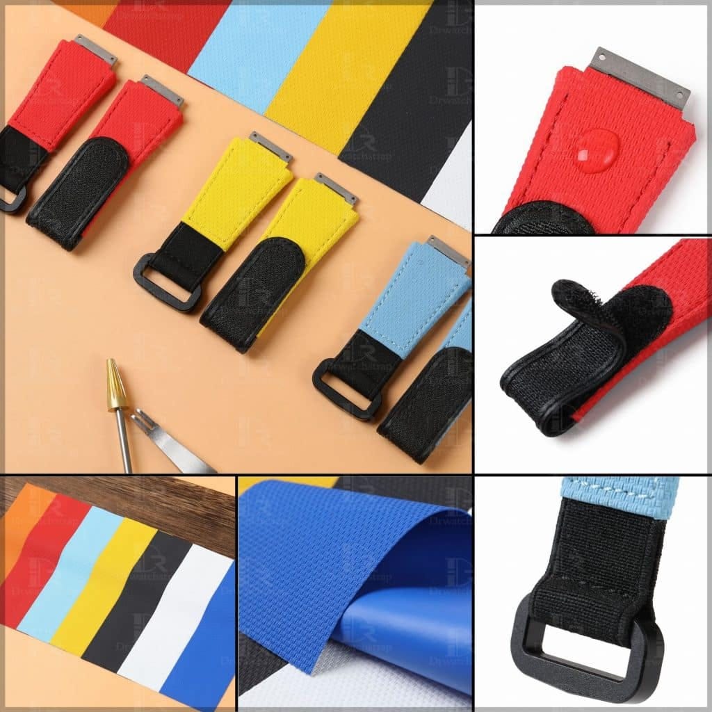 Nylon fabric velcro strap for Richard Mille – Wisentex