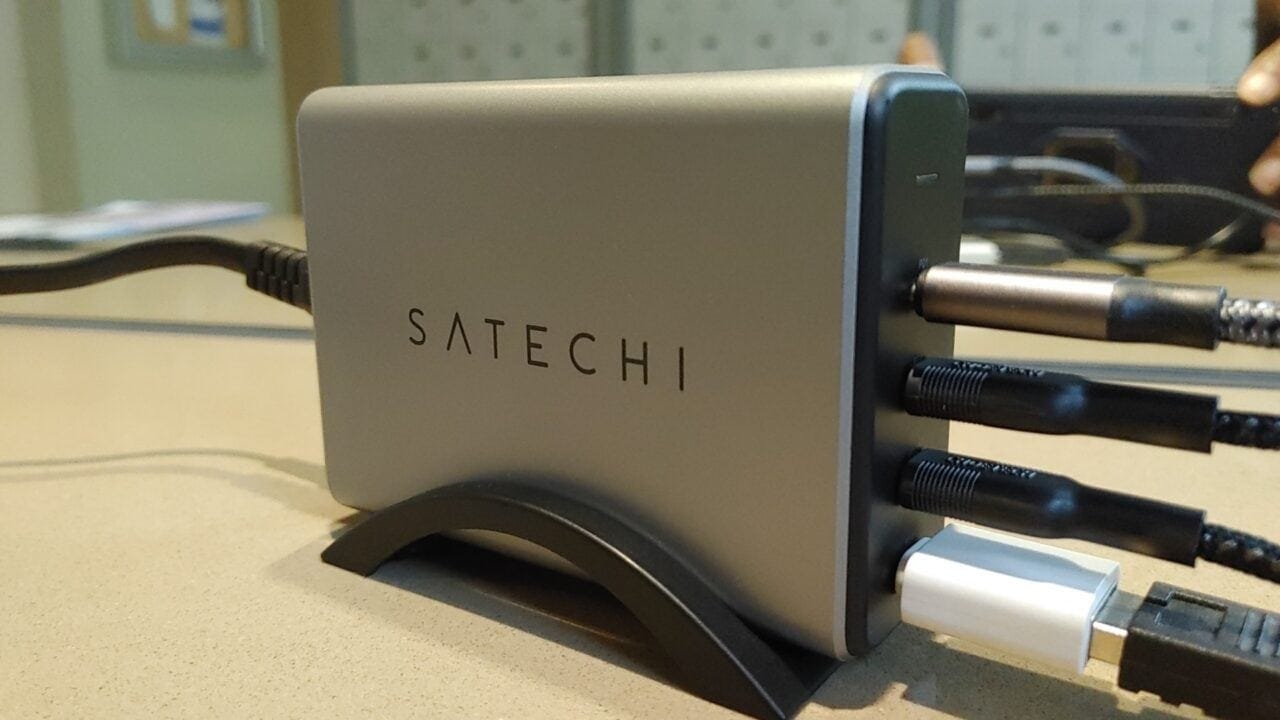Chargeur 4 ports USB-C 165W PD GAN Satechi