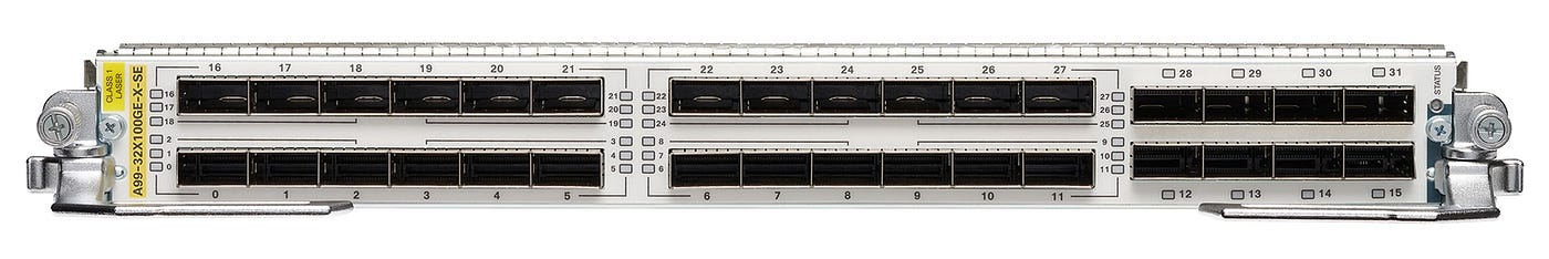 Cisco ASR 9900 Series 5th Generation 32-Port 100 Gigabit Ethernet Line Card