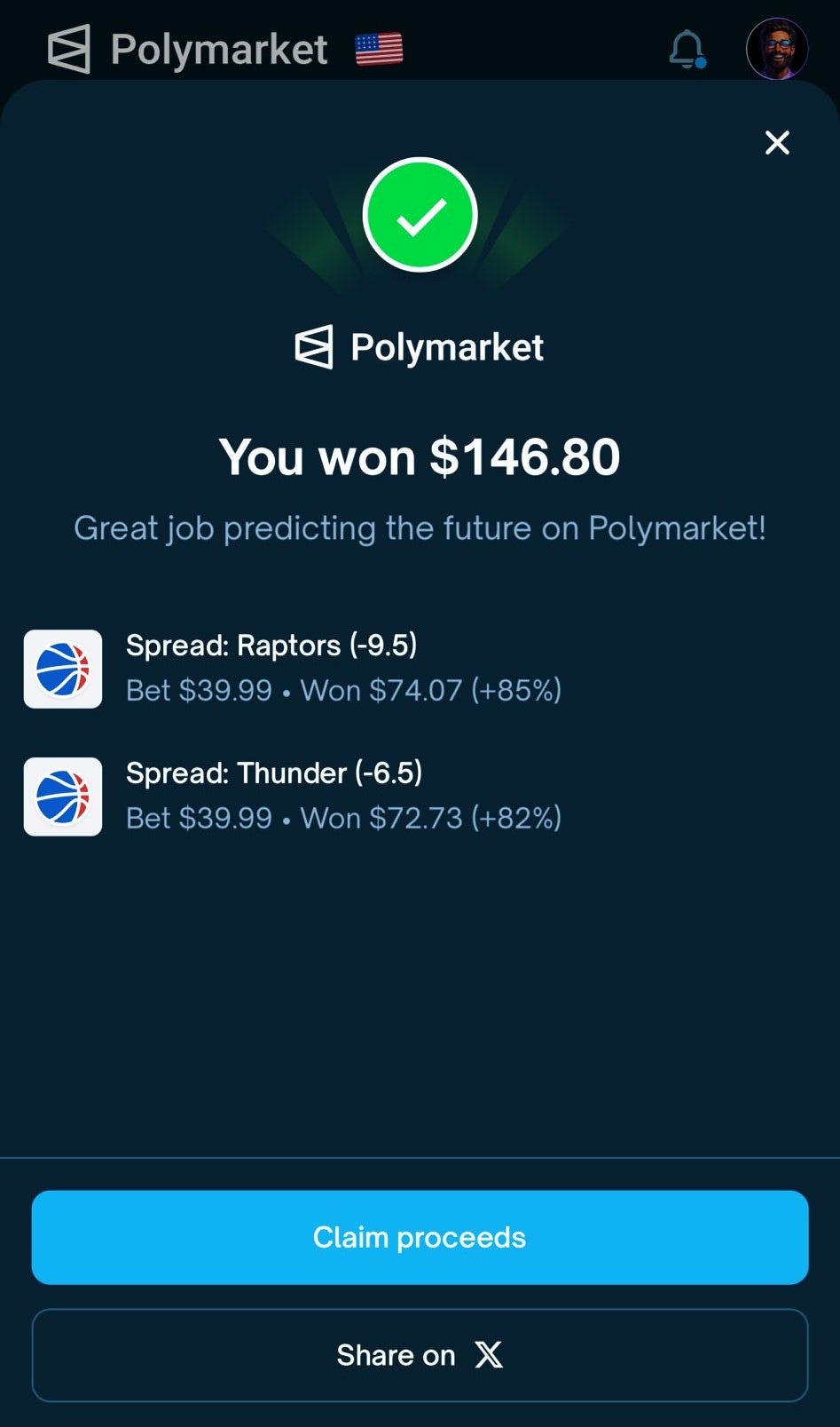 How I Made $700 in My First Month on Polymarket | by MTS Growth Hub |  Inside The Trade | Medium