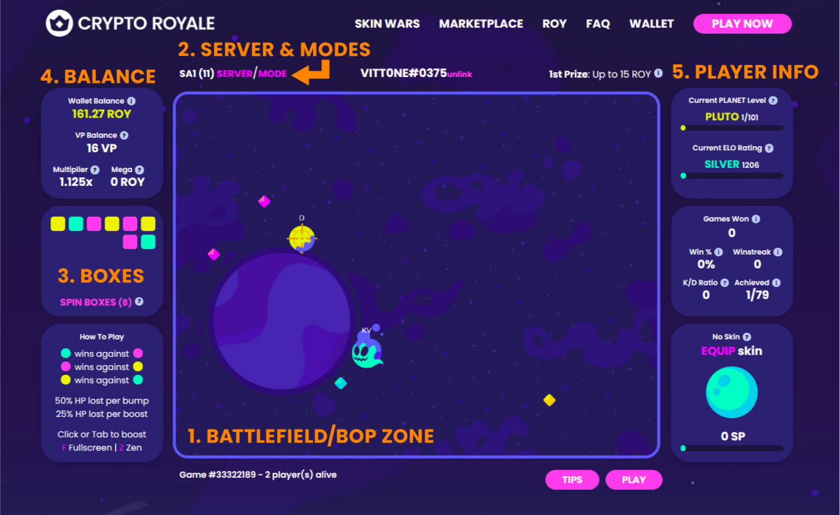🎮 CryptoRoyale.one: The Free Crypto Game Making Waves and Paying Players  Real Rewards | by Jordan Bonnici | Coinmonks | Medium