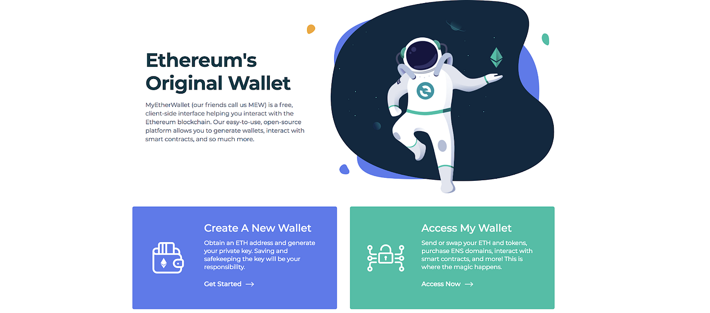 MyEtherWallet (MEW) のインターフェイスが新しくなり、Kyberでのトークン交換がもっと簡単になりました。 | by Kyber  Network | Kyber Network | Medium