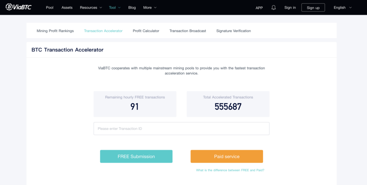 Se ha retrasado tu transacción de BTC debido a la congestión? ¡Métodos para  acelerar tu transferencia! | by ViaBTC Spanish | Medium