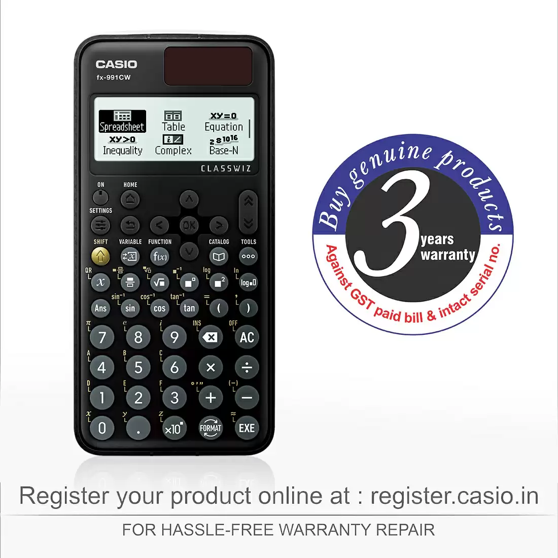 The World of Possibilities: Casio Classwiz FX-991 CW Scientific Calculator  | by Amrish Tyagi | Casioindiashop | Medium