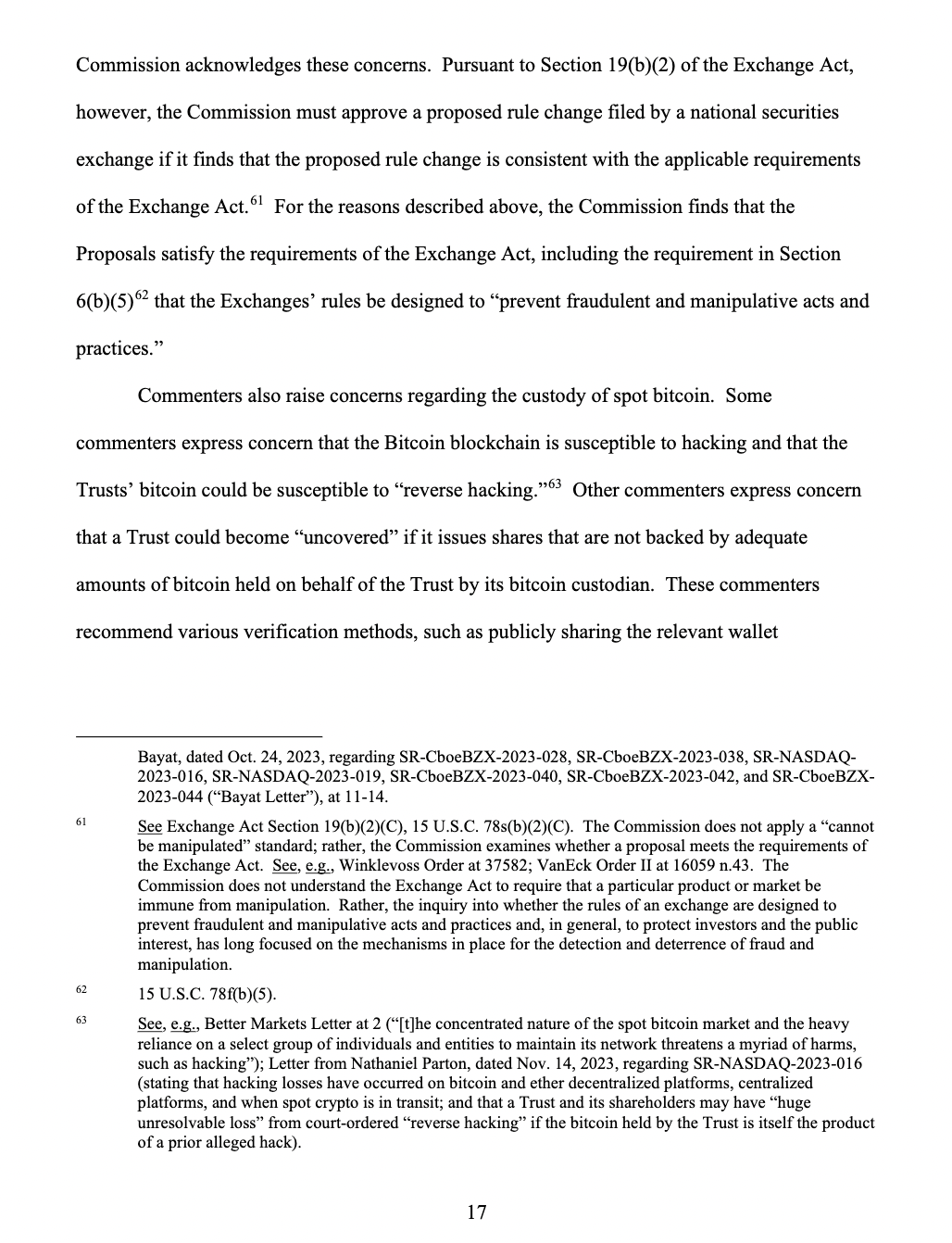 After Spot BTC ETF Approval, Internal Disagreements Emerge at the SEC | by  OKG Research | Medium