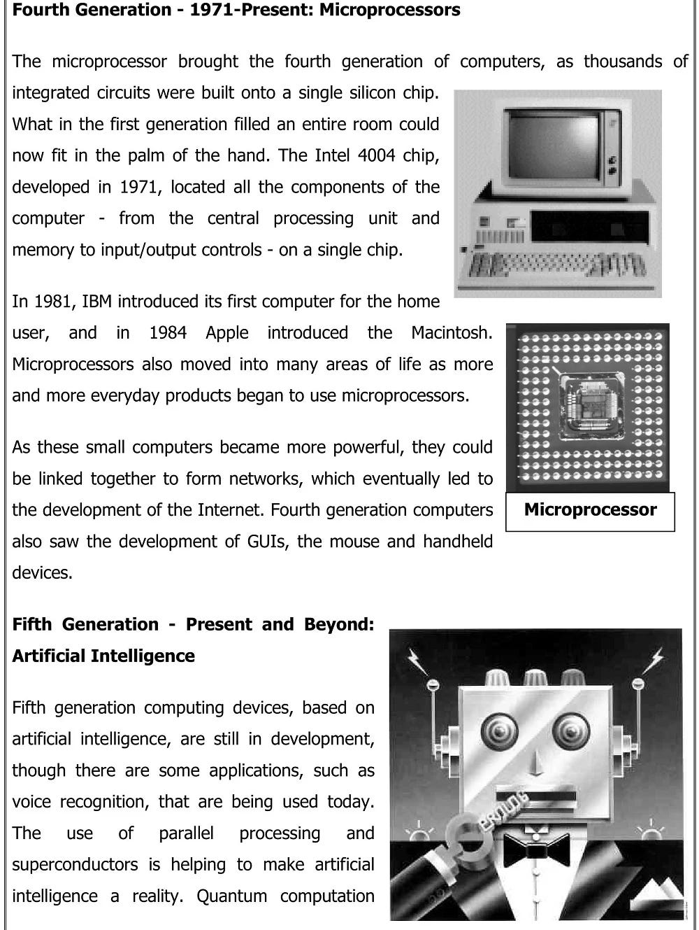 Which Electronic Components are Used in Fourth Generation Computers: Key Innovations Revealed
