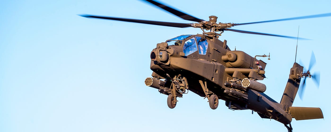 AH-64 Apache, The world’s most advanced, proven attack helicopter, and taken down by Iran (Source)