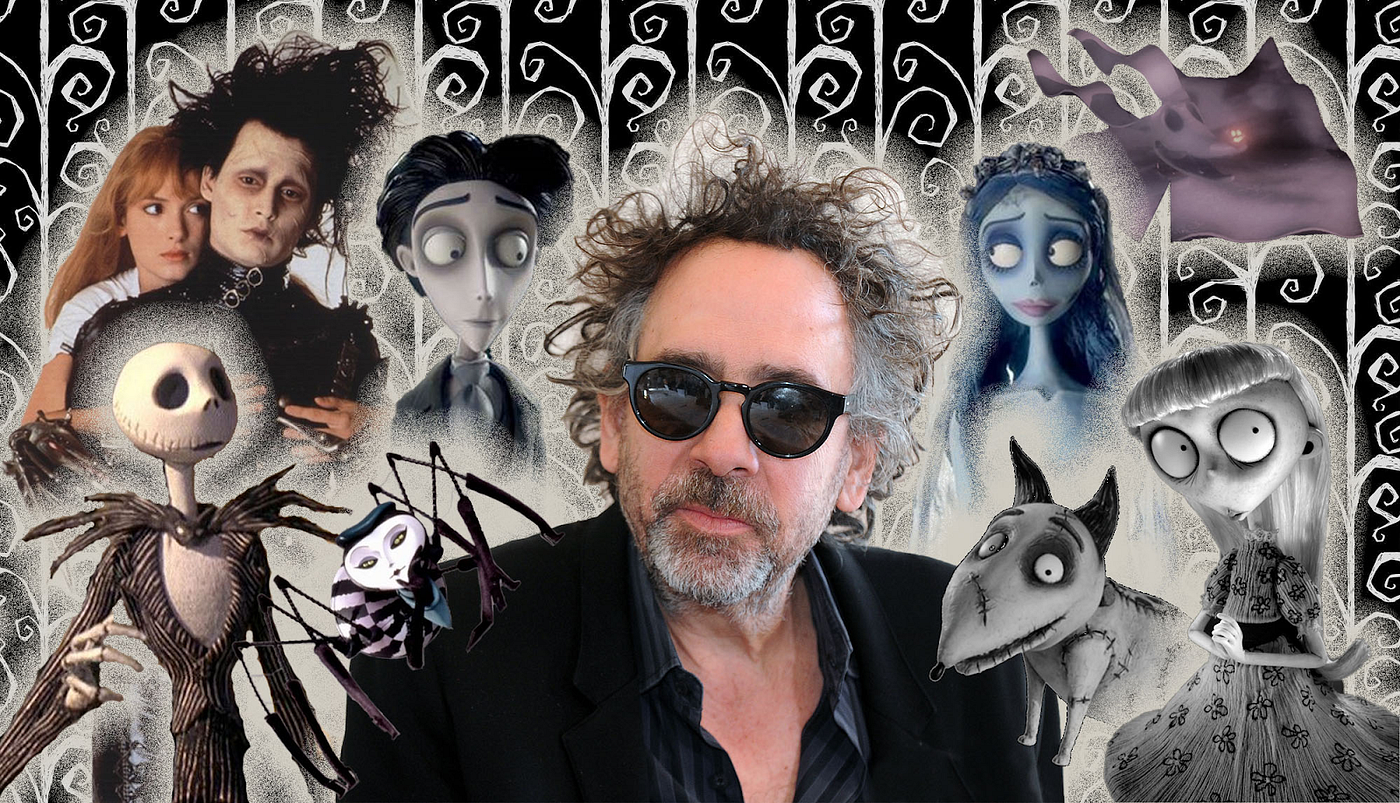 How the Strange World of Tim Burton Comforts the Outcasts | by Esha Sinha | Medium