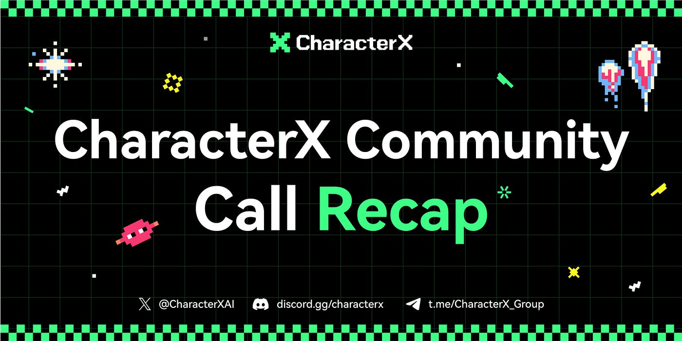 1st Community Call Recap: Foresee the Web3 Synthetic Social Network with  CharacterX | by CharacterX | Medium