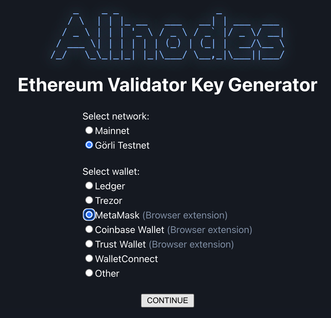 A Step-By-Step Guide for Launching Your Own Ethereum Validator on Allnodes  | by Allnodes Team | Allnodes