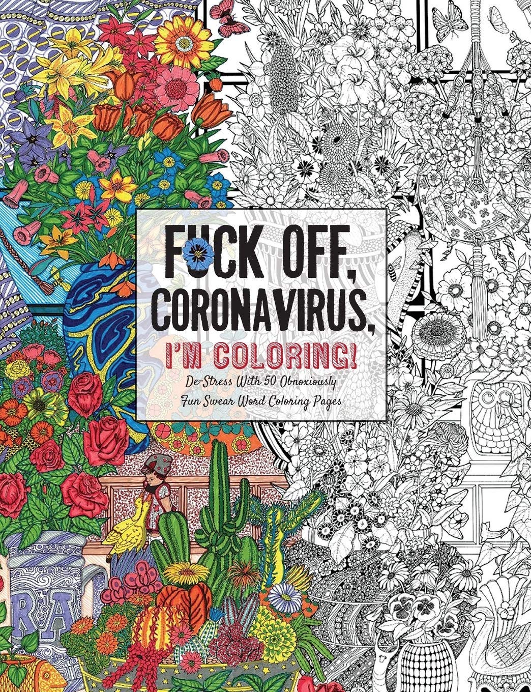 Feels and Other Shit - A Sweary Self-Care Colouring Book