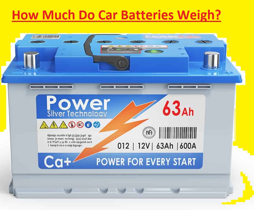 How Much Does a Car Battery Weigh? A Guide to Common Battery Weights, by  Wiack