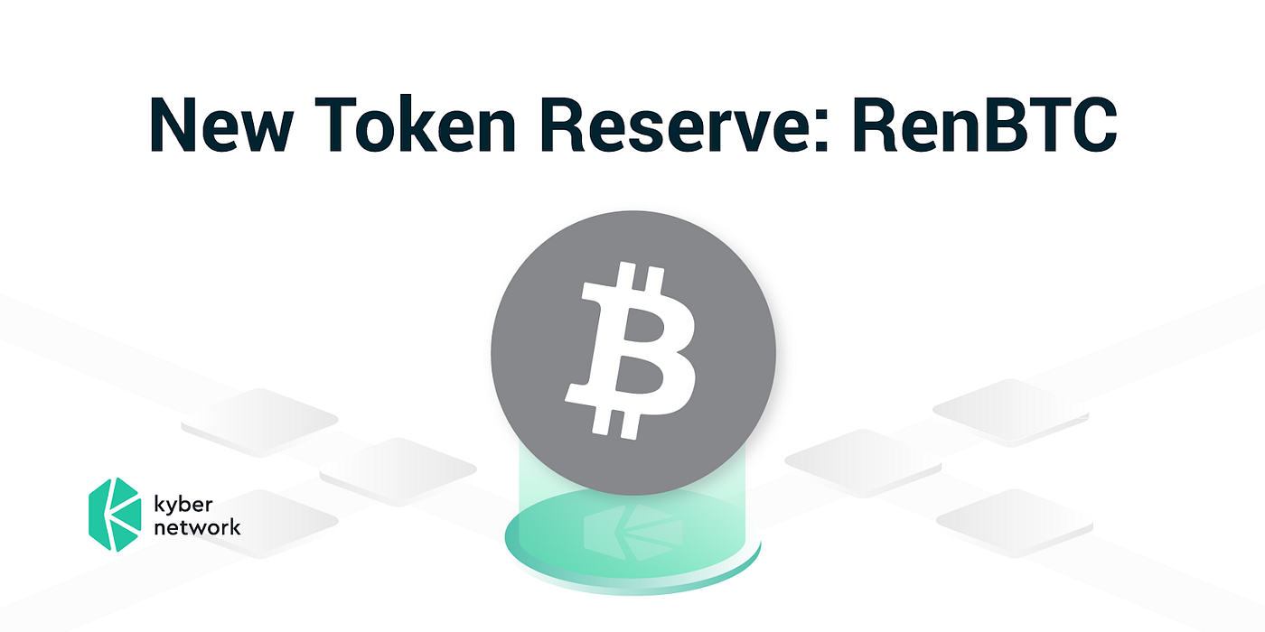 renBTC is now available on Kyber Network | by Kyber Network | Kyber Network  | Medium
