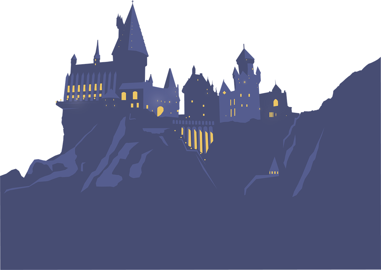Who else is a Harry Potter fan? My first homemade background