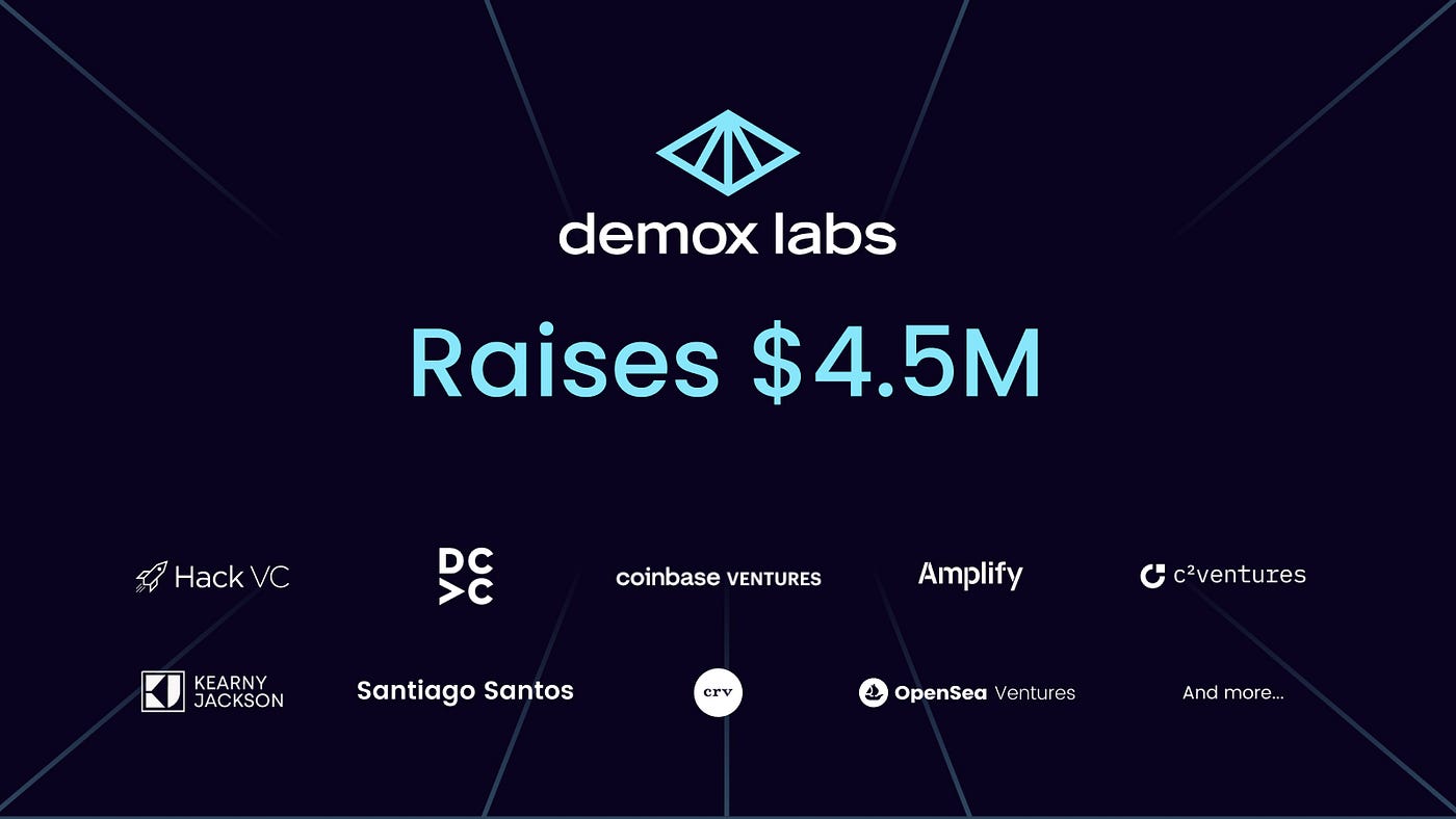 Demox Labs залучила $4,5 млн для розвитку інфраструктури доказу з нульовим розголошенням