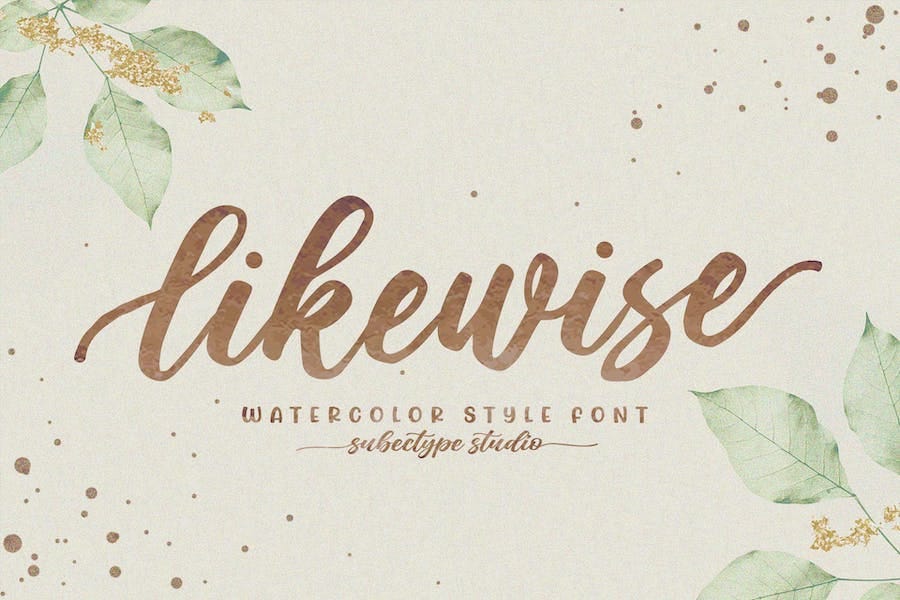 Smoothing - Modern Calligraphy Font 