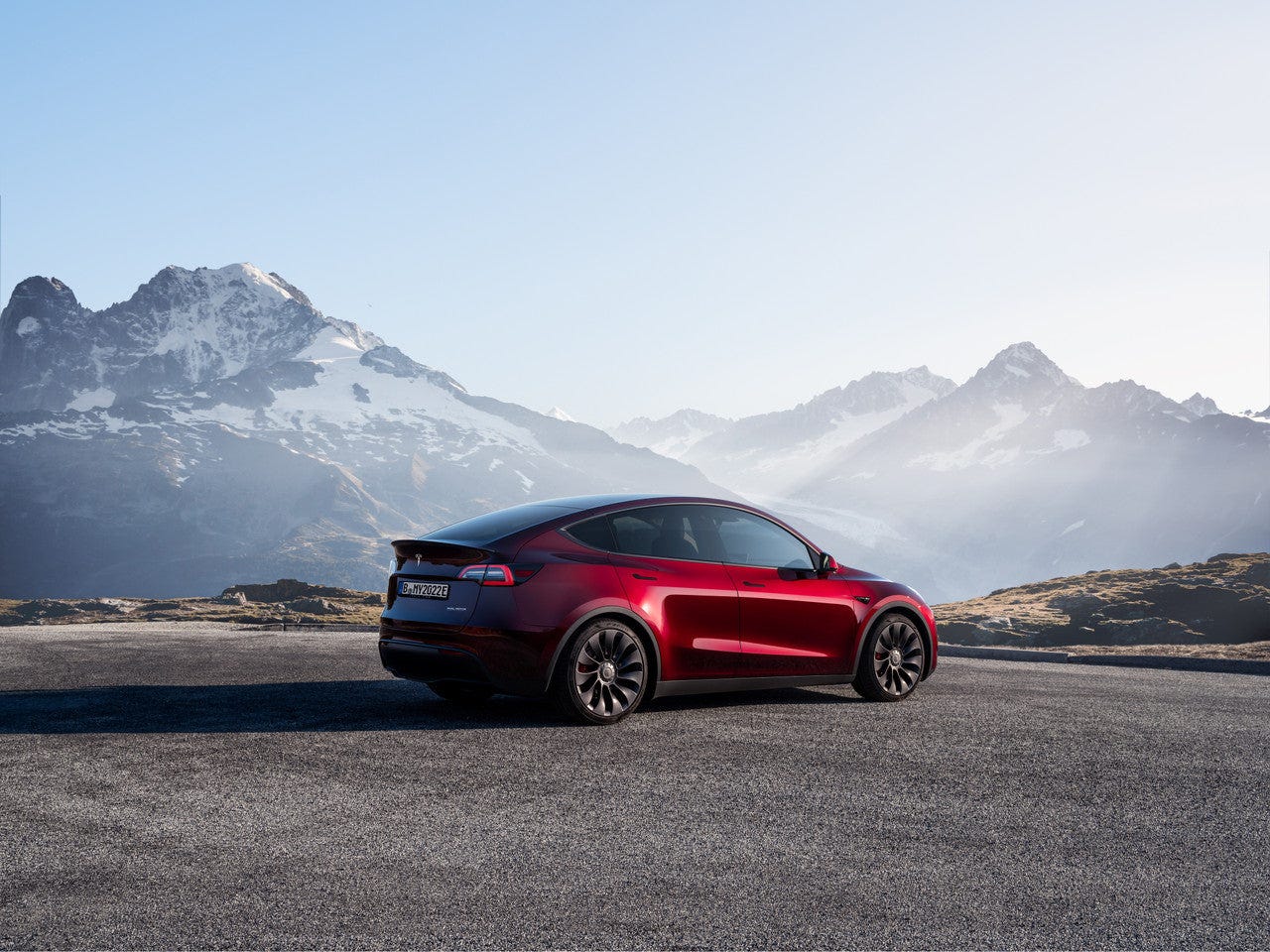 Mehr Farbe für deutsches Tesla Model Y im Sommer >