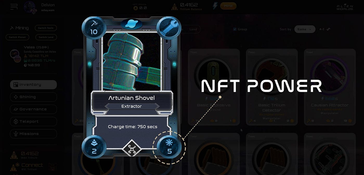 A New Era of Alien Worlds NFTs. Earning NFTs in the Mining Game returns… |  by Alien Worlds | Medium