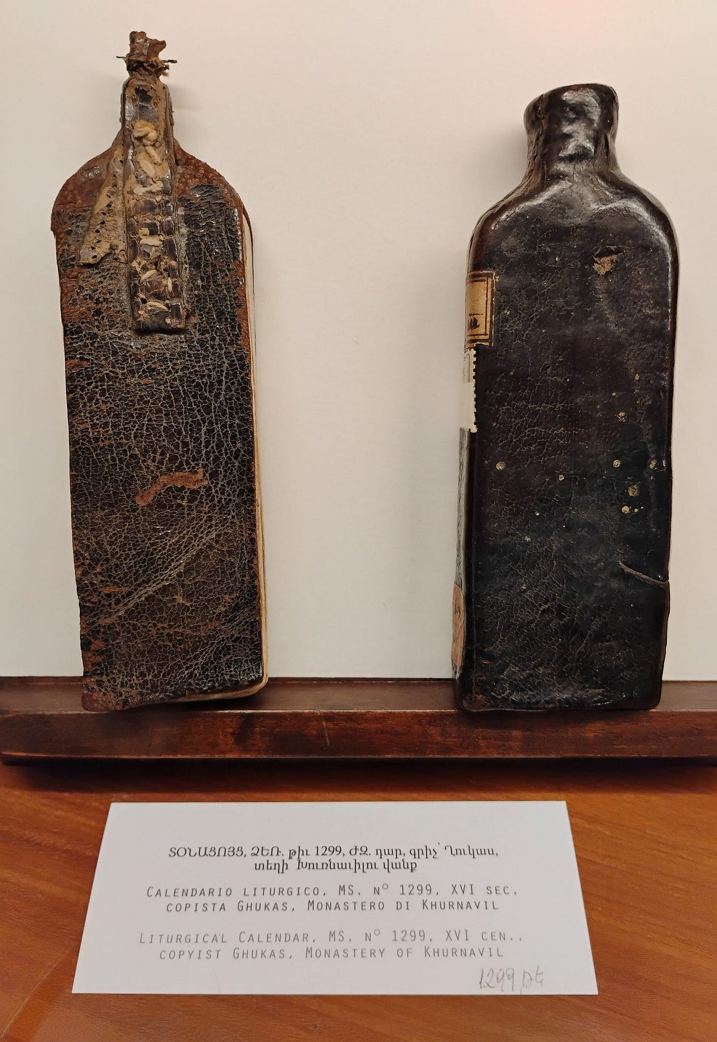 A 16th Century Book in the Shape of a Bottle
