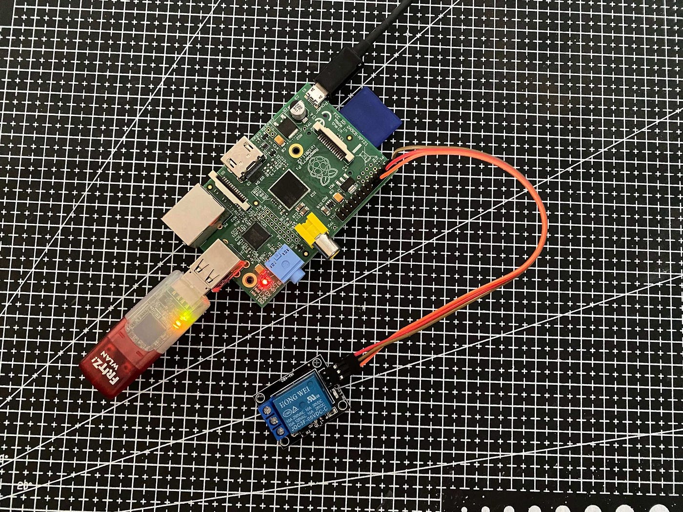 Control a Relay with a Raspberry Pi and Python | by Johannes Pirmann |  Medium