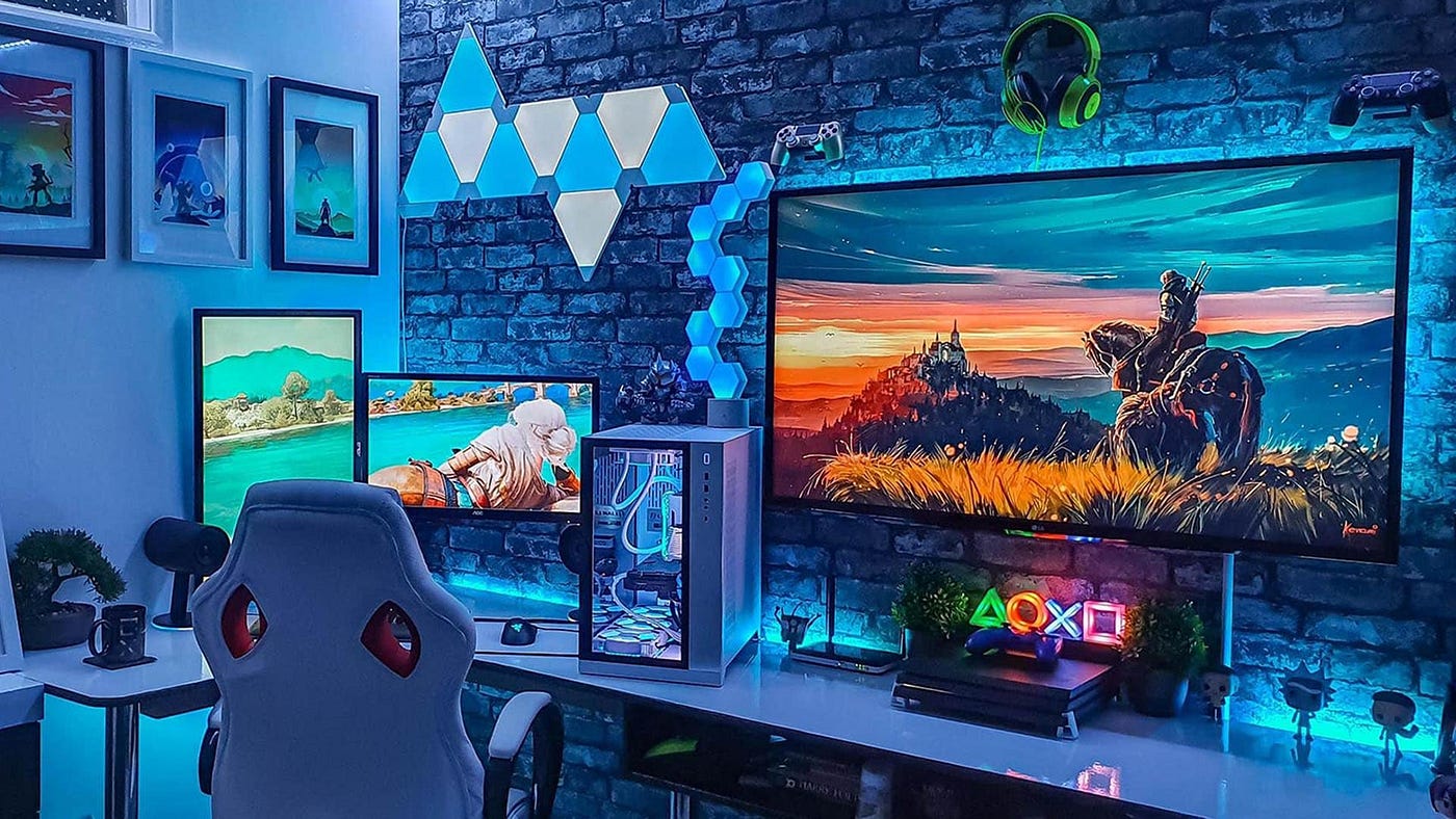 Creating the perfect gaming room setup
