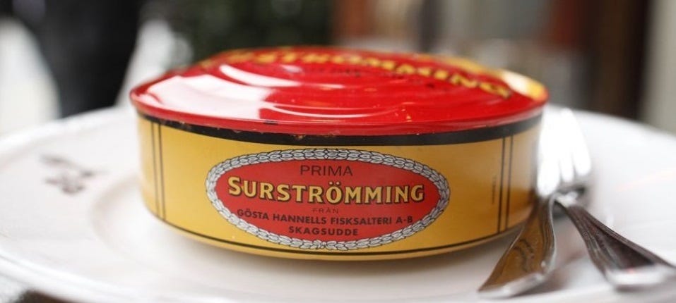 Extreme Foods: Surströmming, The Herring Dish From Hell, by bawiq: Online  Grocery Delivery