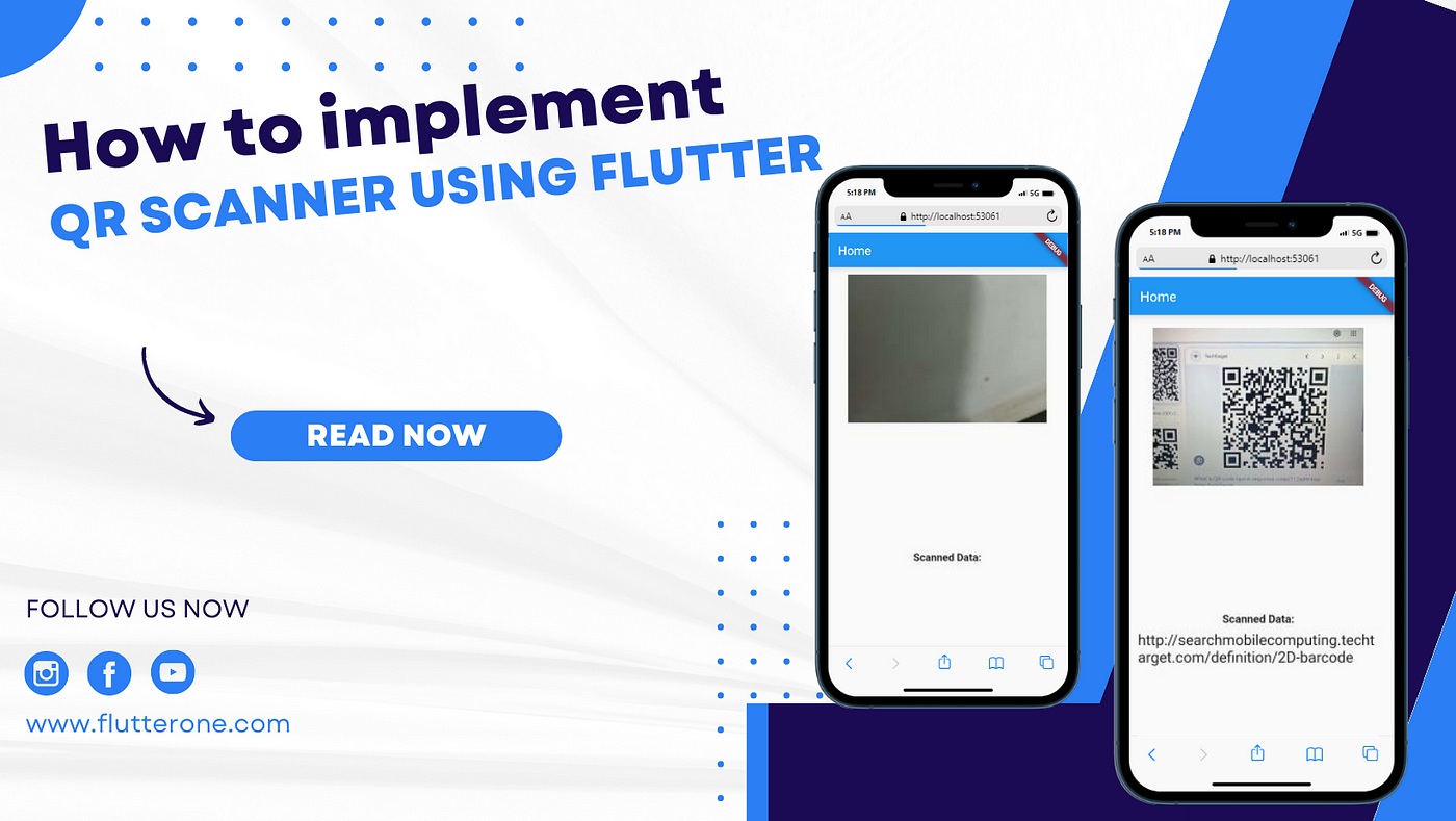 How to implement a QR scanner using Flutter? | by Flutterone | Medium