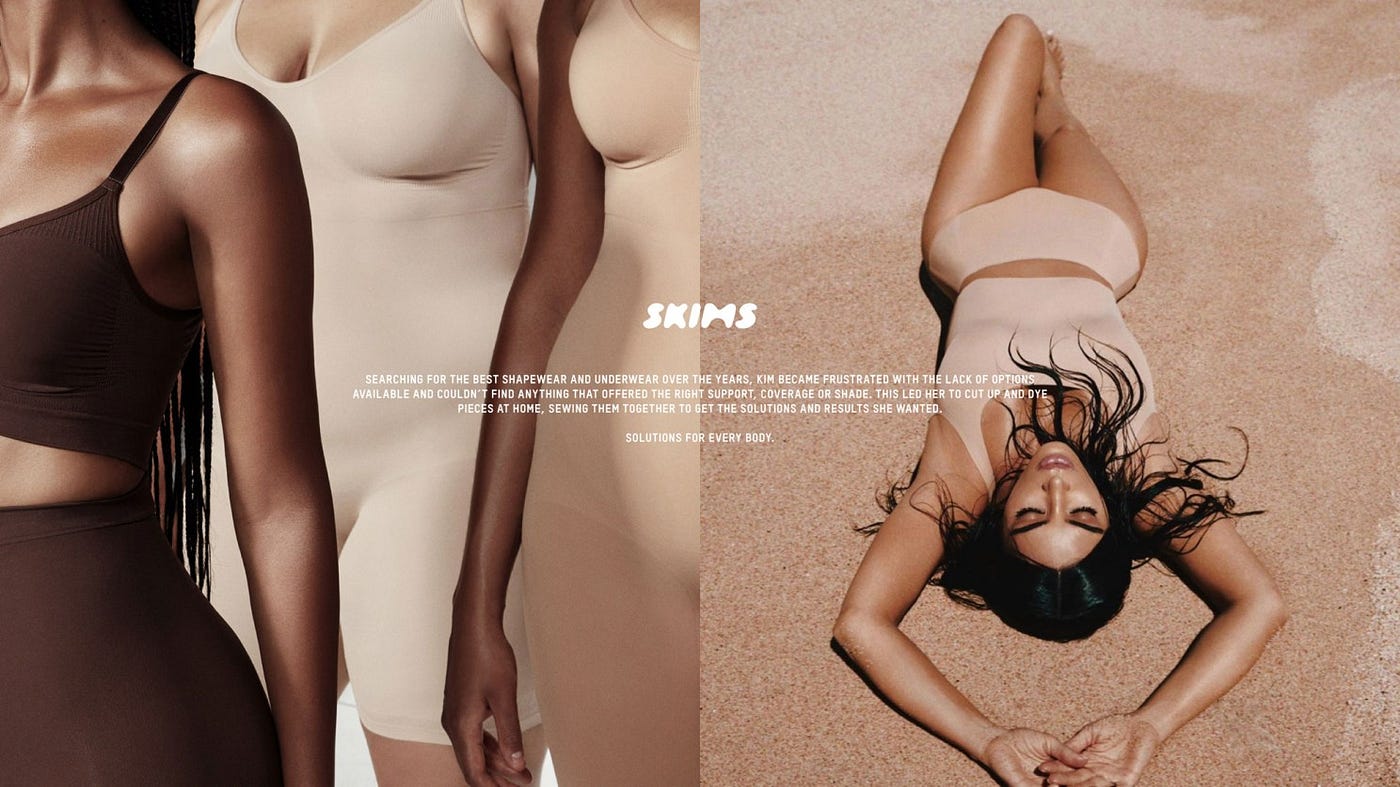 Skims: Kim Kardashian's Inclusive Fashion Proposal
