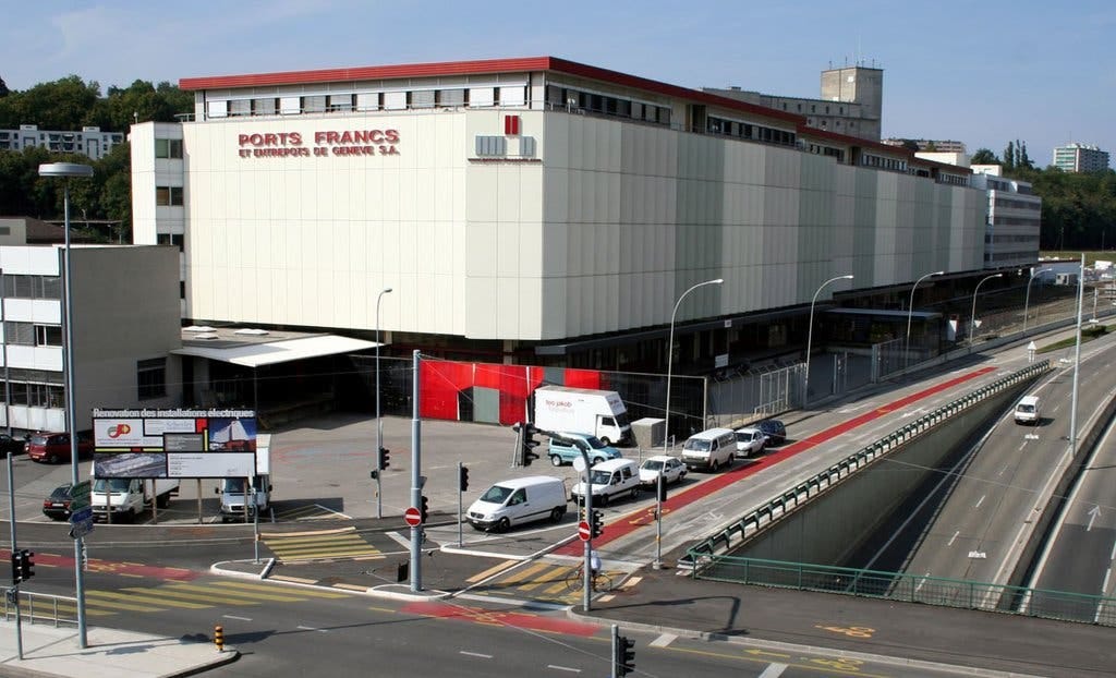Most of the Freeports in the world, like this one in Geneva, looks benign and boring from the outside.
