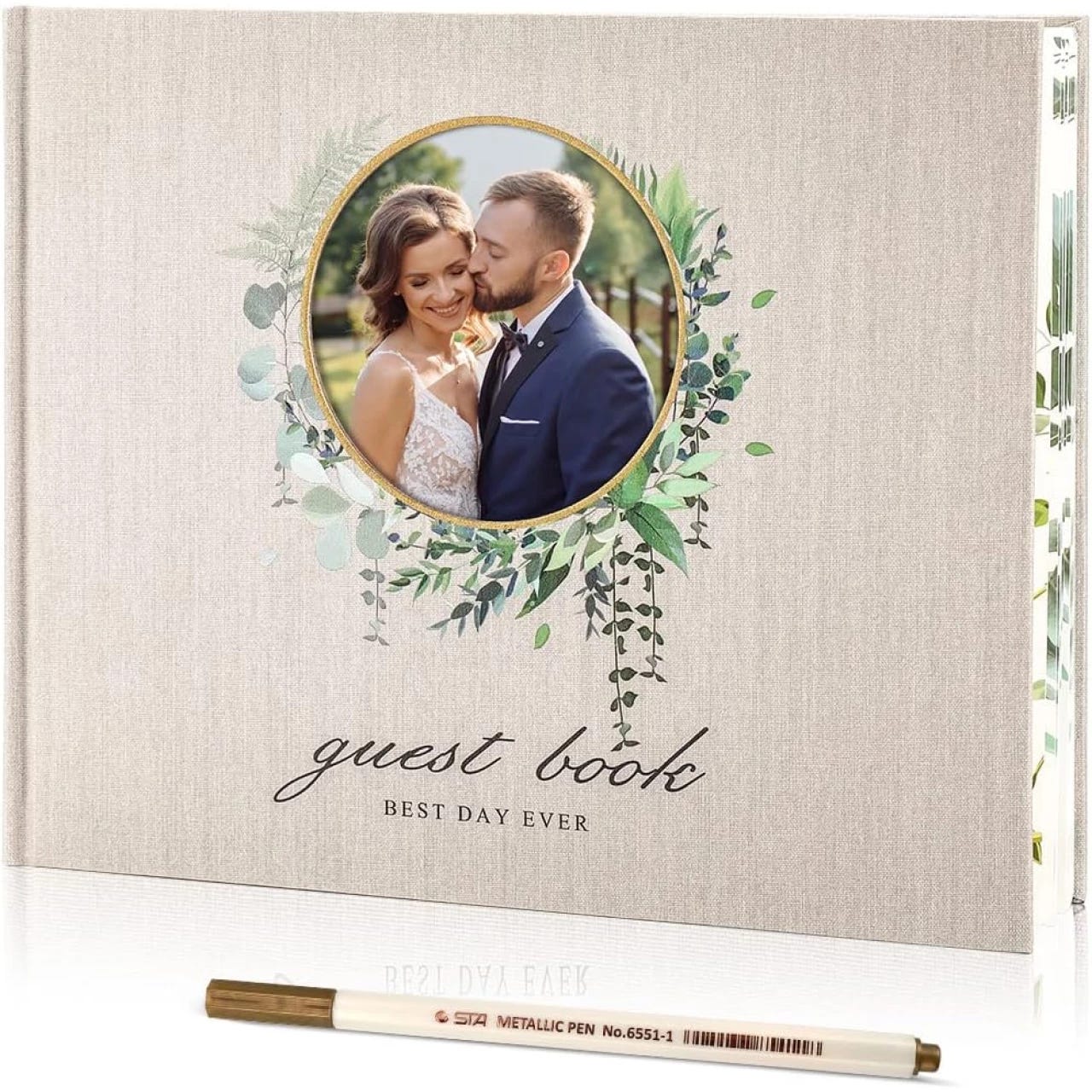 Lamare Wedding Guest Book - Elegant Guest Book Weddings Reception, Baby  Shower, Polaroid Guest Book for Wedding and Special Events - 100 Blank  Pages