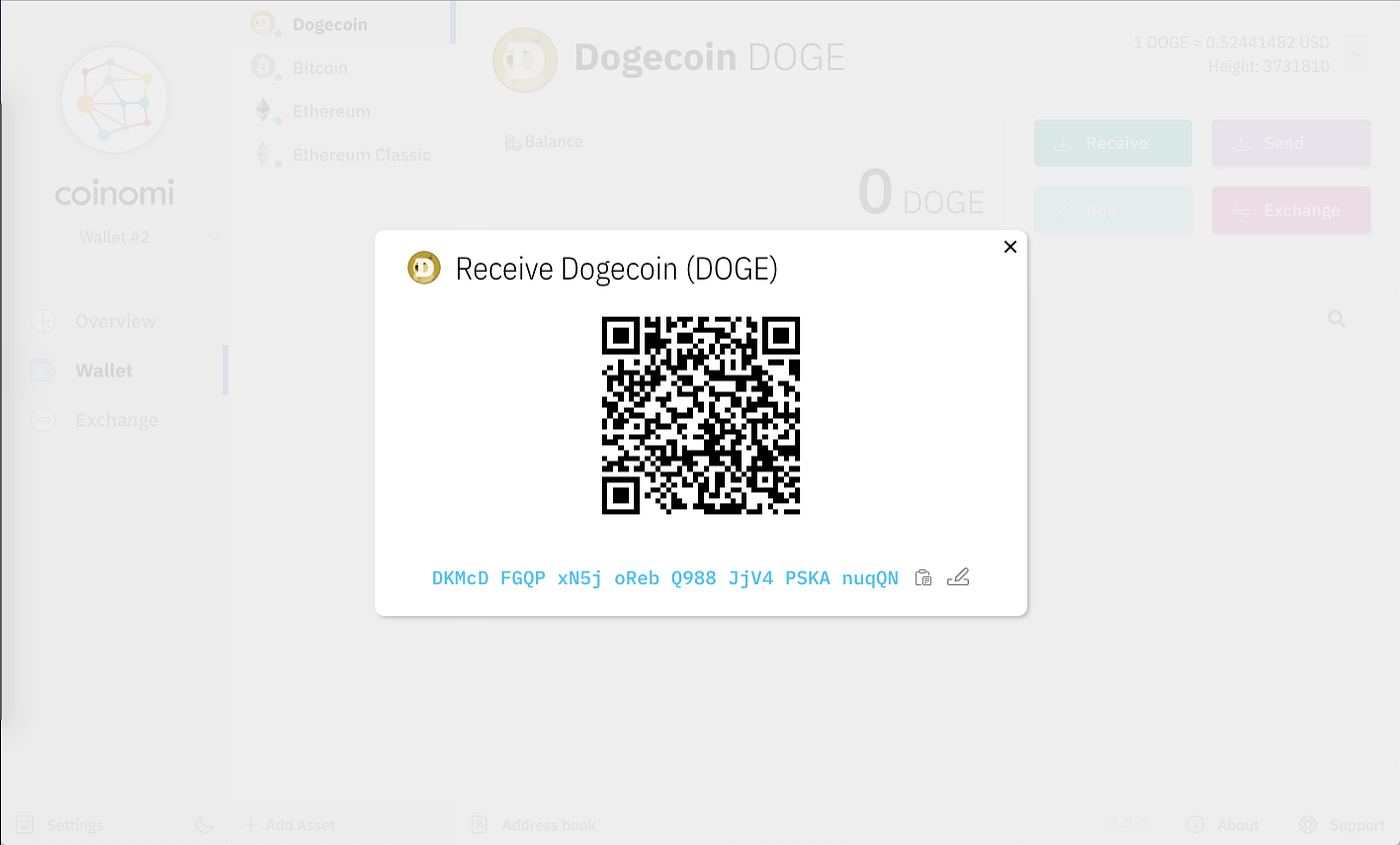 Mining DogeCoin: Using Coinomi, unMineable and xmrig(macOs/Linux/Windows) |  by Abhishek Dey | Medium