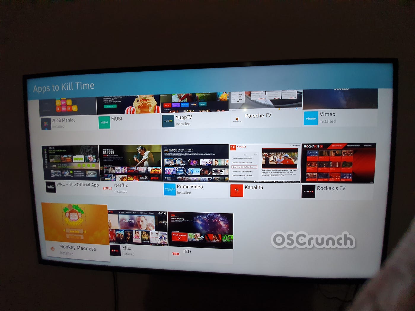 Smart TV, Apps with Smart Hub