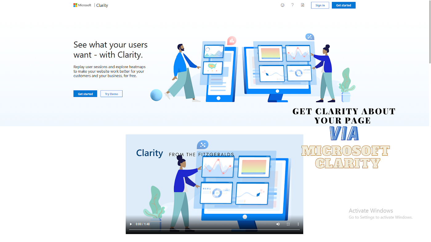 Microsoft Clarity - B-New - See what your users want