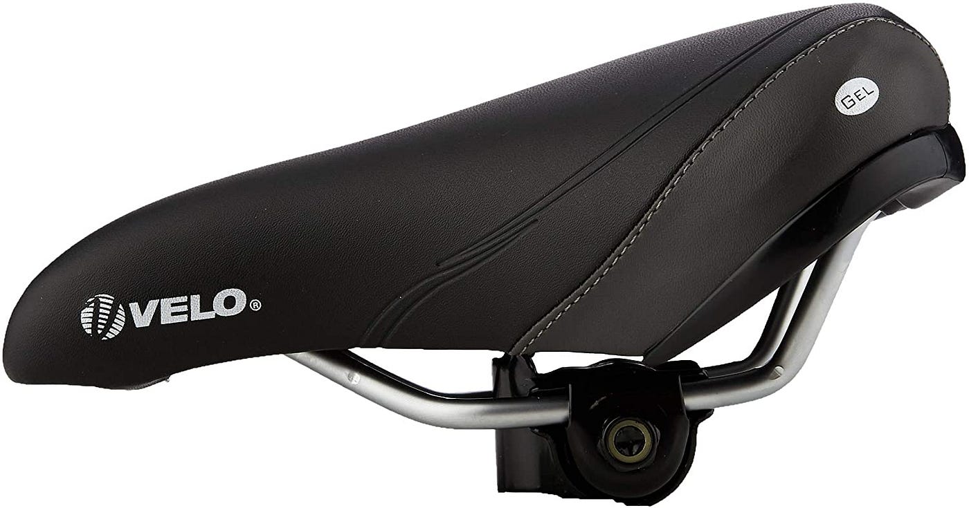 Domain Cycling Adult Gel Bike Seat Cushion - Black