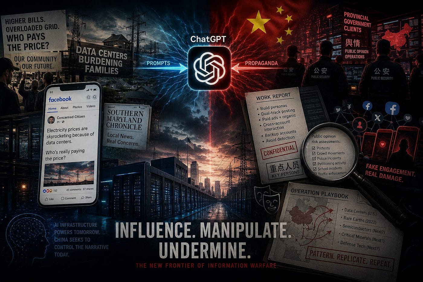 Chinese Government Contractors Used ChatGPT to Undermine American AI Infrastructure