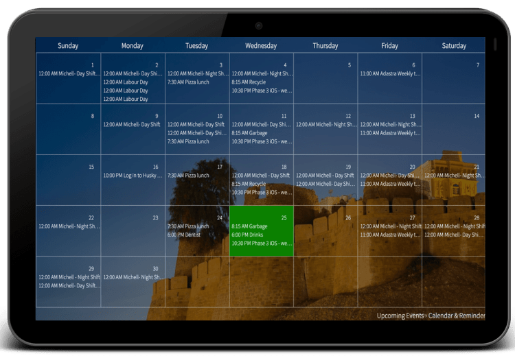 Make a Digital Wall Calendar in 10 minutes — Mango Display | by Dave | Medium