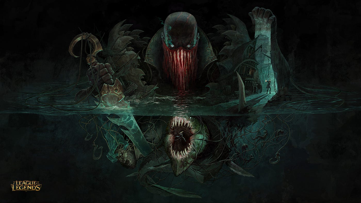 League of Legends: Pyke, the Bloodharbor Ripper Champion Teaser, by Sam  Lee