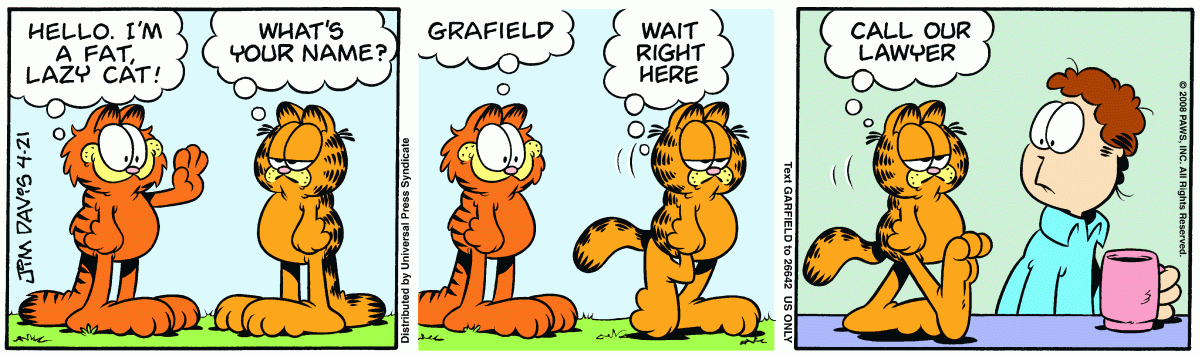 Your Official Tiering of 'Garfield' Characters | by Brandon Michael Lowden  | The Bee's Reads