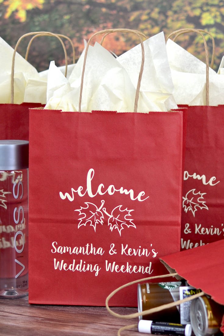 The Lowdown on Wedding Welcome Bags