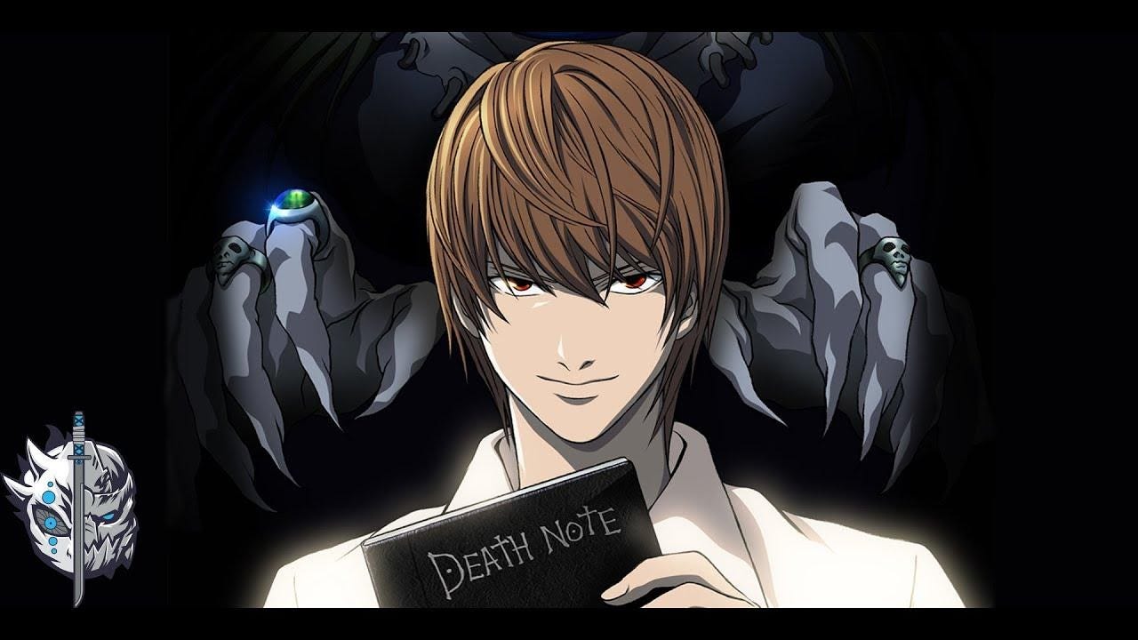 Death Note Light Writing