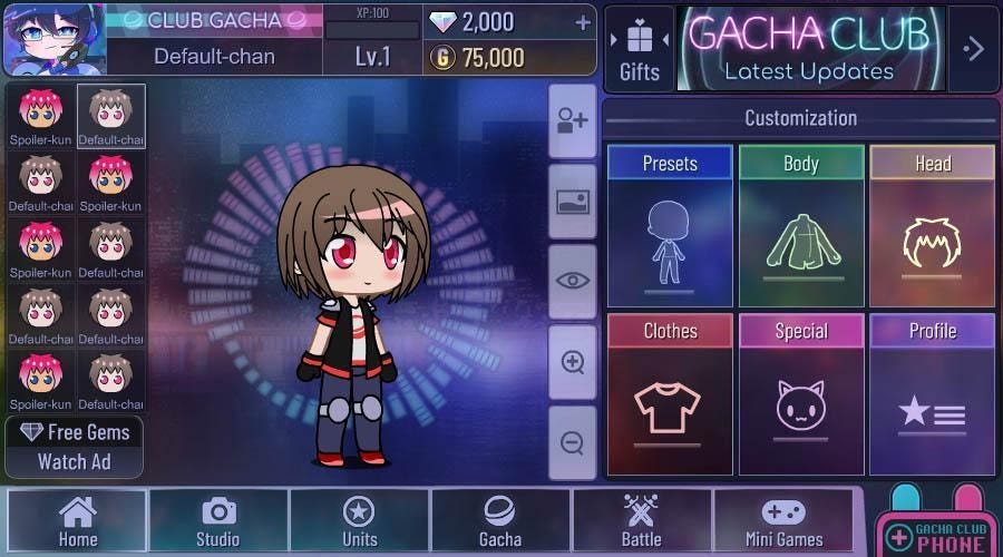 Gacha Club PC - Download & Play Free Casual Game Online