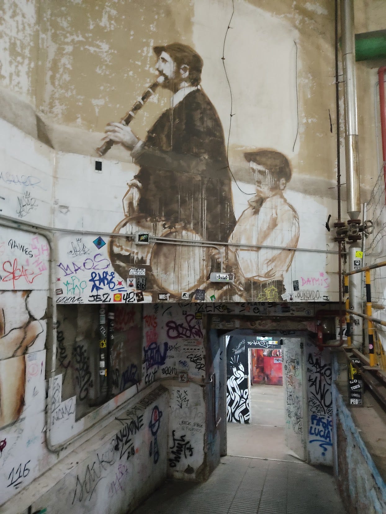 The Coolest Place in Madrid — La Tabacalera | by Burnout Devil