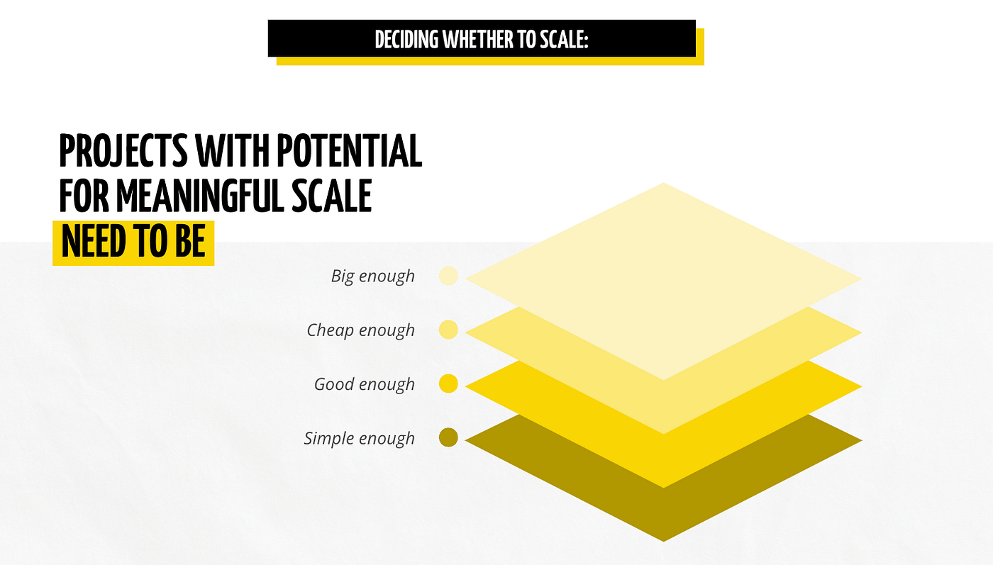 Why We Need Scale