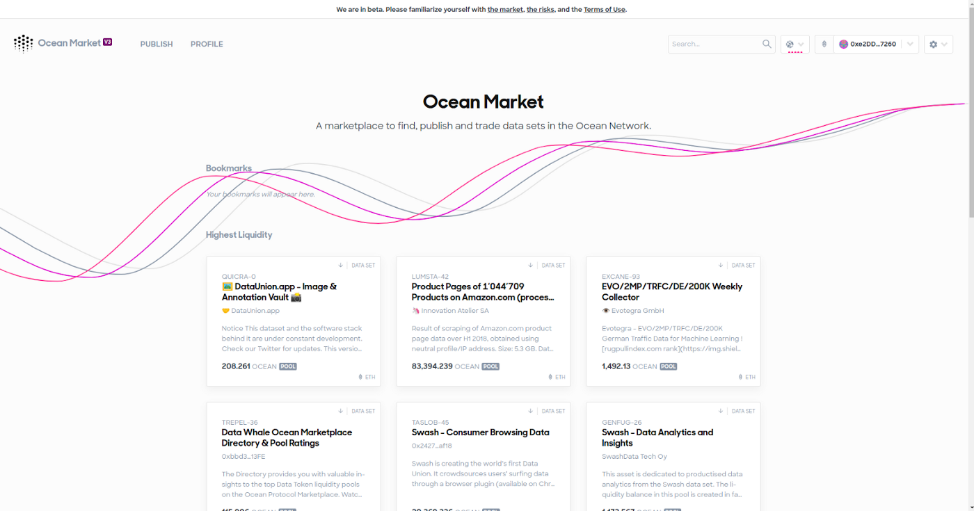 Ocean Marketにデータセットを公開して収益化するための簡易ガイド | Ocean Protocol | by Ocean Protocol  Japan | Ocean Protocol Japan | Medium